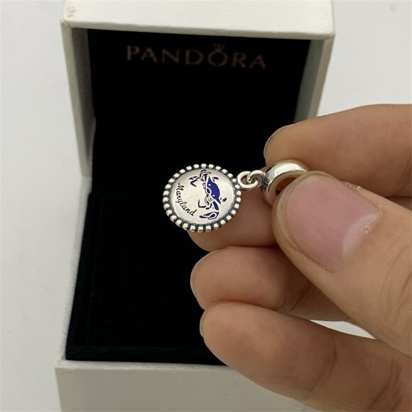 ✨🔥Pandora Maryland Crab Dangle Charm s925 Sterling Silver - Picture 3 of 9